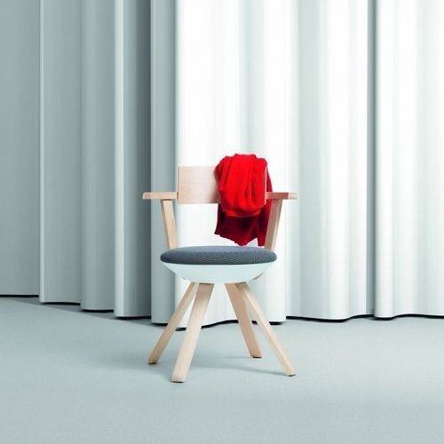 Sedia contemporanea - RIVAL - Artek - da interno / in polipropilene / in pelle