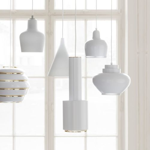 Lampada a sospensione - A110 “HAND GRENADE” - Artek - in acciaio laccato / in plastica / contemporanea