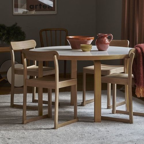Tavolo contemporaneo - AALTO - Artek - in betulla / in laminato ad alta pressione / in linoleum