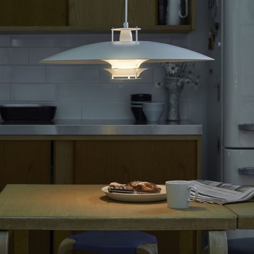 Lampada a sospensione - JL341 - Artek - in ottone / in alluminio verniciato / in plastica