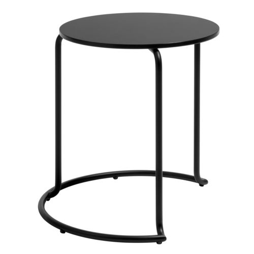 Tavolo d'appoggio contemporaneo - 606 - Artek - in legno compensato / in betulla / con supporto in acciaio