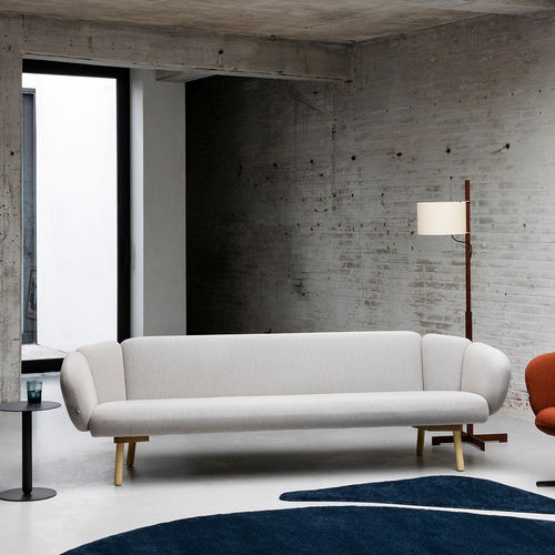 Divano contemporaneo - Bras - Artifort - in tessuto / a schienale alto / grigio