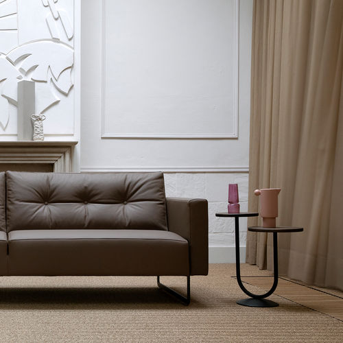 Tavolo d'appoggio contemporaneo - Twins - Artifort - in rovere / in MDF / in MDF laccato
