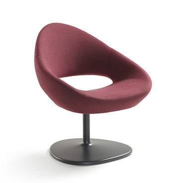 Poltrona contemporanea - Shark Lounge - Artifort - in tessuto / in pelle / con schienale alto