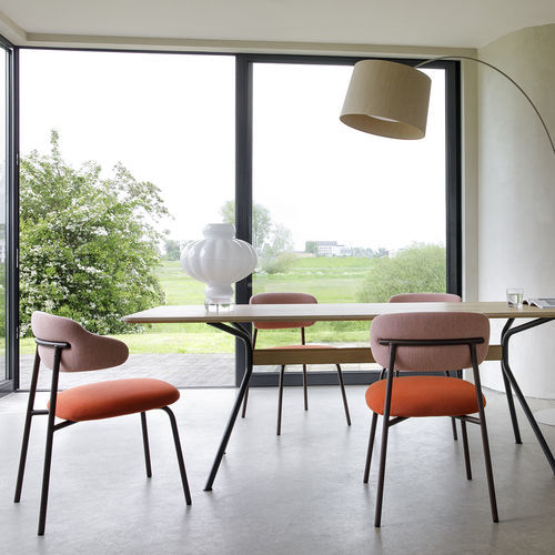 Sedia contemporanea - Aloa - Artifort - da interno / in tessuto / in pelle