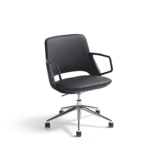 Sedia da ufficio contemporanea - Zuma - Artifort - da interno / in tessuto / in pelle