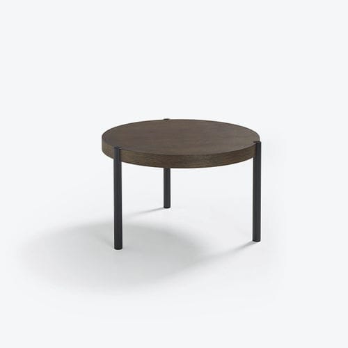 Tavolo d'appoggio contemporaneo - Palladio - Artifort - in rovere / in MDF / impiallacciato in legno