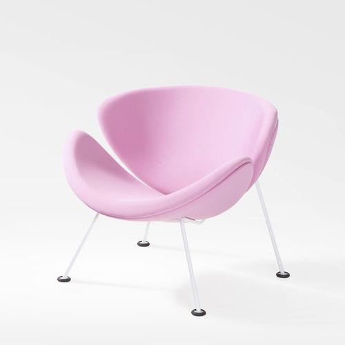 Poltrona contemporanea - Orange Slice junior - Artifort - in tessuto / in pelle / in metallo