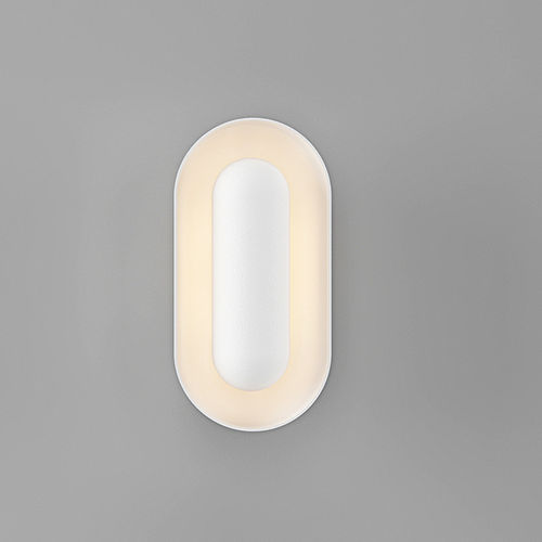 Applique contemporanea - CAPSULE - Autoban - da esterno / in acciaio / ovale