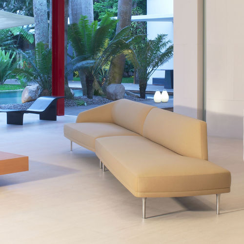 Divano modulare - MIRADOR - BERNHARD design - a semicerchio / contemporaneo / in tessuto