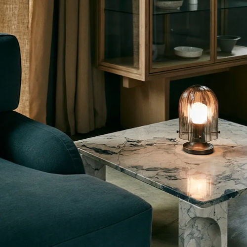 Lampada da tavolo - SEINE - GUBI - in metallo / contemporanea / con cavo