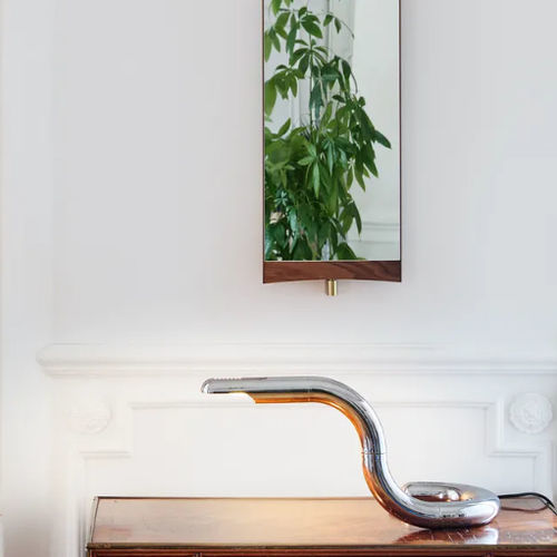 Lampada da tavolo - ASPIDE - GUBI - in acciaio / contemporanea / con cavo