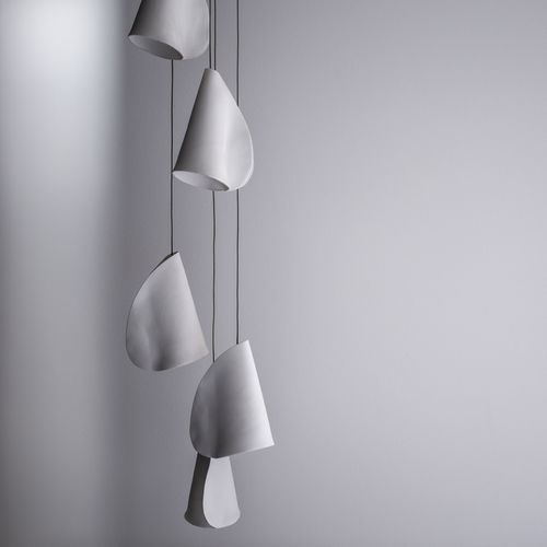 Lampada a sospensione - 21.5 - BOCCI - in vetro borosilicato / in porcellana / contemporanea