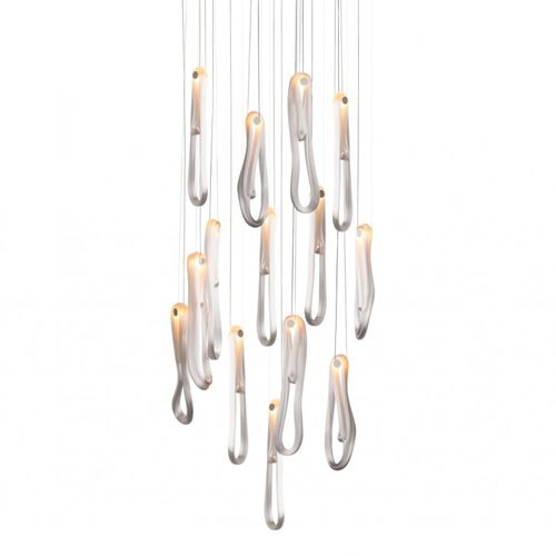Lampada a sospensione - 87.14 - BOCCI - in vetro / contemporanea / con cavo