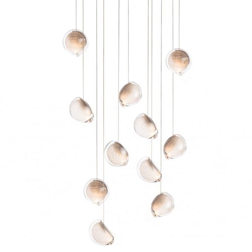 Lampada a sospensione - 76.11 - BOCCI - in vetro soffiato / contemporanea / con cavo