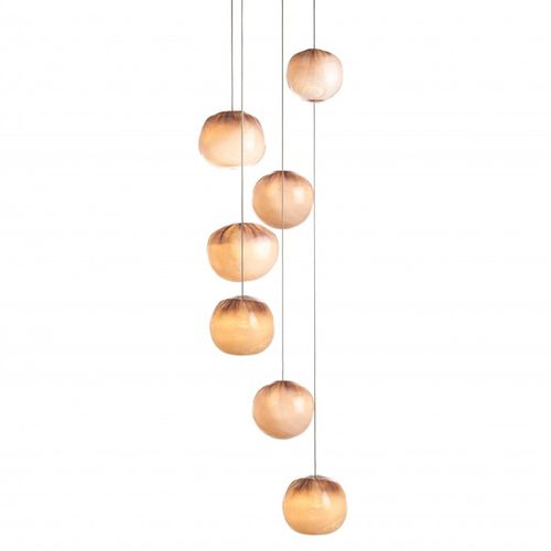 Lampada a sospensione - 84.7 - BOCCI - in vetro soffiato / contemporanea / con cavo