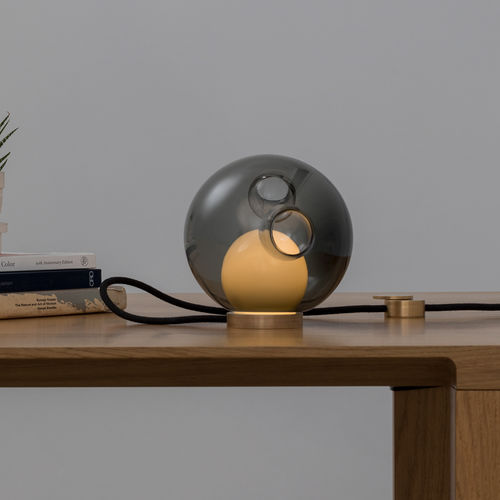 Lampada da tavolo - 28T - BOCCI - in vetro soffiato / contemporanea / con cavo