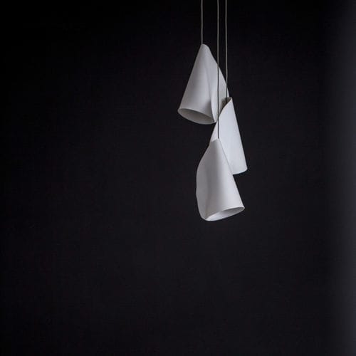 Lampada a sospensione - 21.3 - BOCCI - in vetro borosilicato / in porcellana / contemporanea