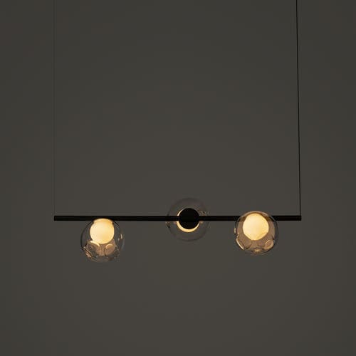 Lampada a sospensione - 28.3 - BOCCI - in ottone / in vetro / contemporanea