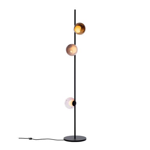 Lampada da terra - 28.3 - BOCCI - in ottone / in vetro soffiato / contemporanea