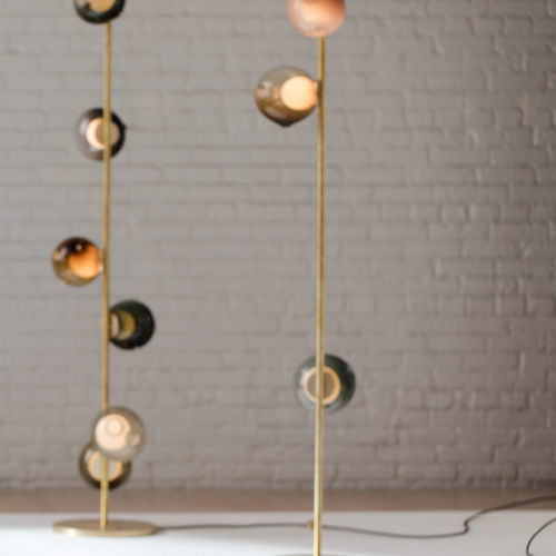 Lampada su picchetto - 28.6 - BOCCI - a sospensione / pavimento-soffitto / in ottone