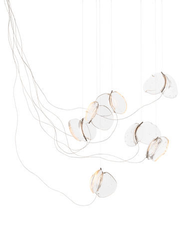 Lampada a sospensione - 141.7 - BOCCI - in ottone / in nichel / in acciaio