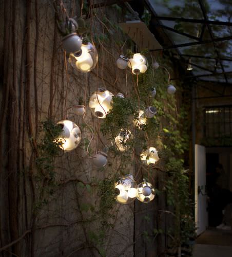 Lampada a sospensione - 38.16 - BOCCI - in rame / in vetro soffiato / contemporanea