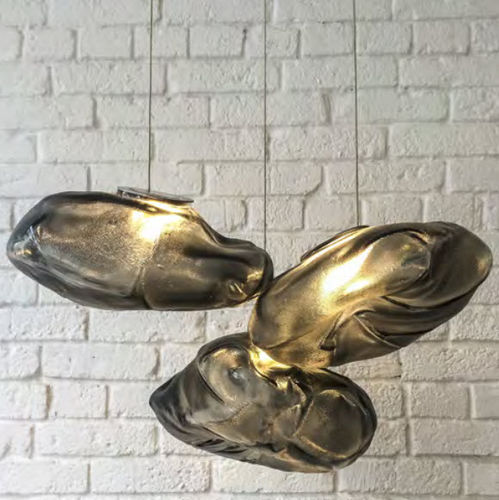 Lampada a sospensione - 73.3 - BOCCI - in vetro soffiato / in ceramica / contemporanea