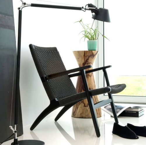 Poltrona contemporanea - CH25 - Carl Hansen & Son - di Hans J. Wegner