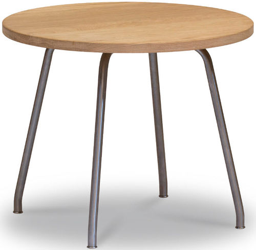 Tavolino basso contemporaneo - CH415  - Carl Hansen & Son - in legno / rotondo / per uso residenziale