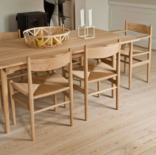 Sedia da pranzo contemporanea - CH36 by J.Wegner - Carl Hansen & Son - in legno / in legno / per uso residenziale