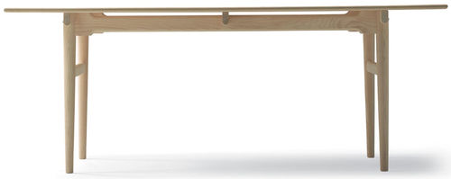 Tavolo contemporaneo - CH327 - Carl Hansen & Son - in legno di latifoglie / rettangolare / di Hans J. Wegner
