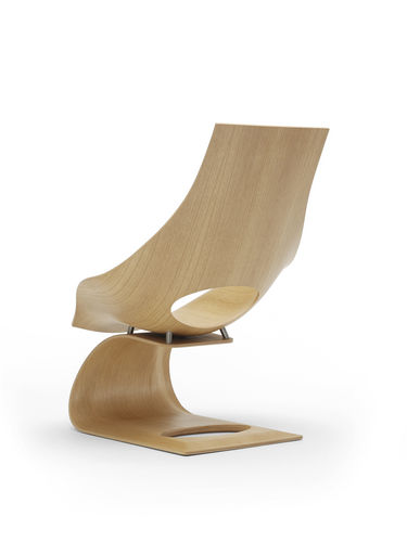 Poltrona contemporanea - TA001 - Carl Hansen & Son - in legno / di Tadao Ando / cantilever