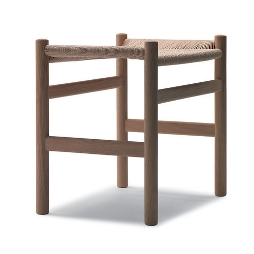 Poggiapiedi contemporaneo - CH53 - Carl Hansen & Son - in legno / di Hans J. Wegner