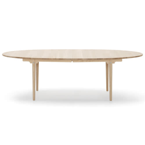 Tavolo contemporaneo - CH339 - Carl Hansen & Son - in legno / ovale / di Hans J. Wegner