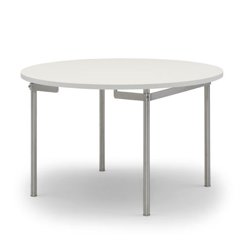 Tavolo contemporaneo - CH388 - Carl Hansen & Son - in legno / rotondo / di Hans J. Wegner