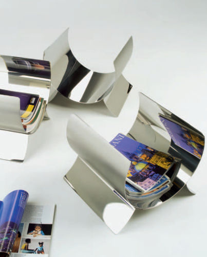 Portariviste design originale - FLEX - eXdè - per uso residenziale / in acciaio