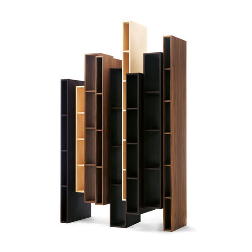 Libreria modulare - SKYLINE - CECCOTTI COLLEZIONI - design originale / in acero / in legno compensato