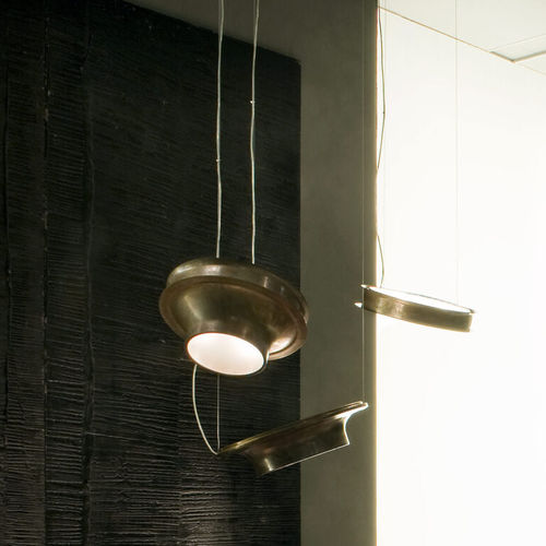 Lampada a sospensione - AFTER GLOW - CECCOTTI COLLEZIONI - in ottone / con rivestimento in vetro temperato / design originale
