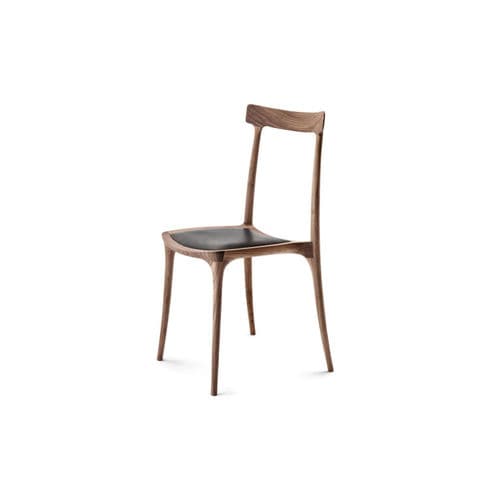 Sedia classica - P.J.S - CECCOTTI COLLEZIONI - da interno / in noce americano / con supporto in noce americano