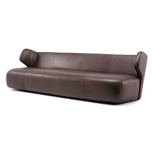 Divano contemporaneo - DC 280 - CECCOTTI COLLEZIONI - in poliestere / in schiuma di poliuretano / marrone