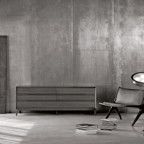 Cassettone contemporaneo - BRAD - CECCOTTI COLLEZIONI - in legno compensato / in noce americano / non specificato