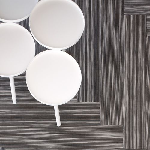 Pavimento sintetico - RIB WEAVE - Chilewich Sultan LLC - in vinile / da interno / per uso contract