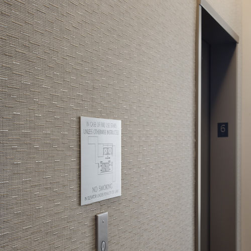 Tessuto da tappezzeria - BAMBOO - Chilewich Sultan LLC - da parete / a righe / in PVC