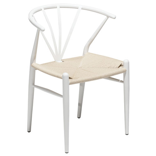 Sedia da pranzo classica - DELTA - DAN-FORM - da interno / in tessuto / in corda