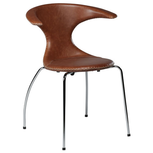 Sedia contemporanea - FLAIR - DAN-FORM - da interno / in tessuto / in pelle
