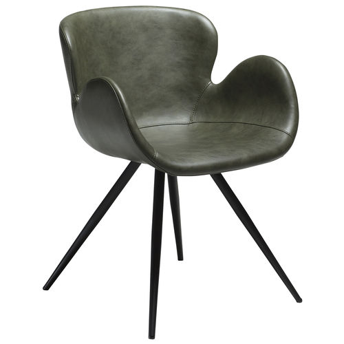 Sedia classica - GAIA - DAN-FORM - da interno / in velluto / in pelle