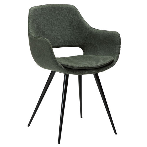 Sedia contemporanea - OHH - DAN-FORM - da interno / in tessuto / in pelle