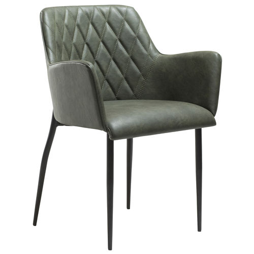 Sedia classica - ROMBO - DAN-FORM - da interno / in tessuto / in pelle