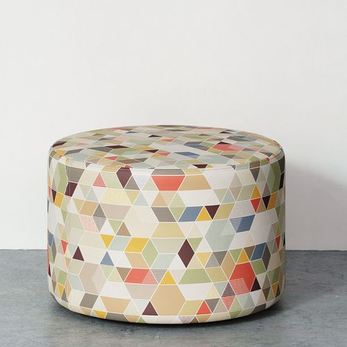 Tessuto da tappezzeria - TILT - Design Tex  - con motivi geometrici / in poliuretano / tessitura